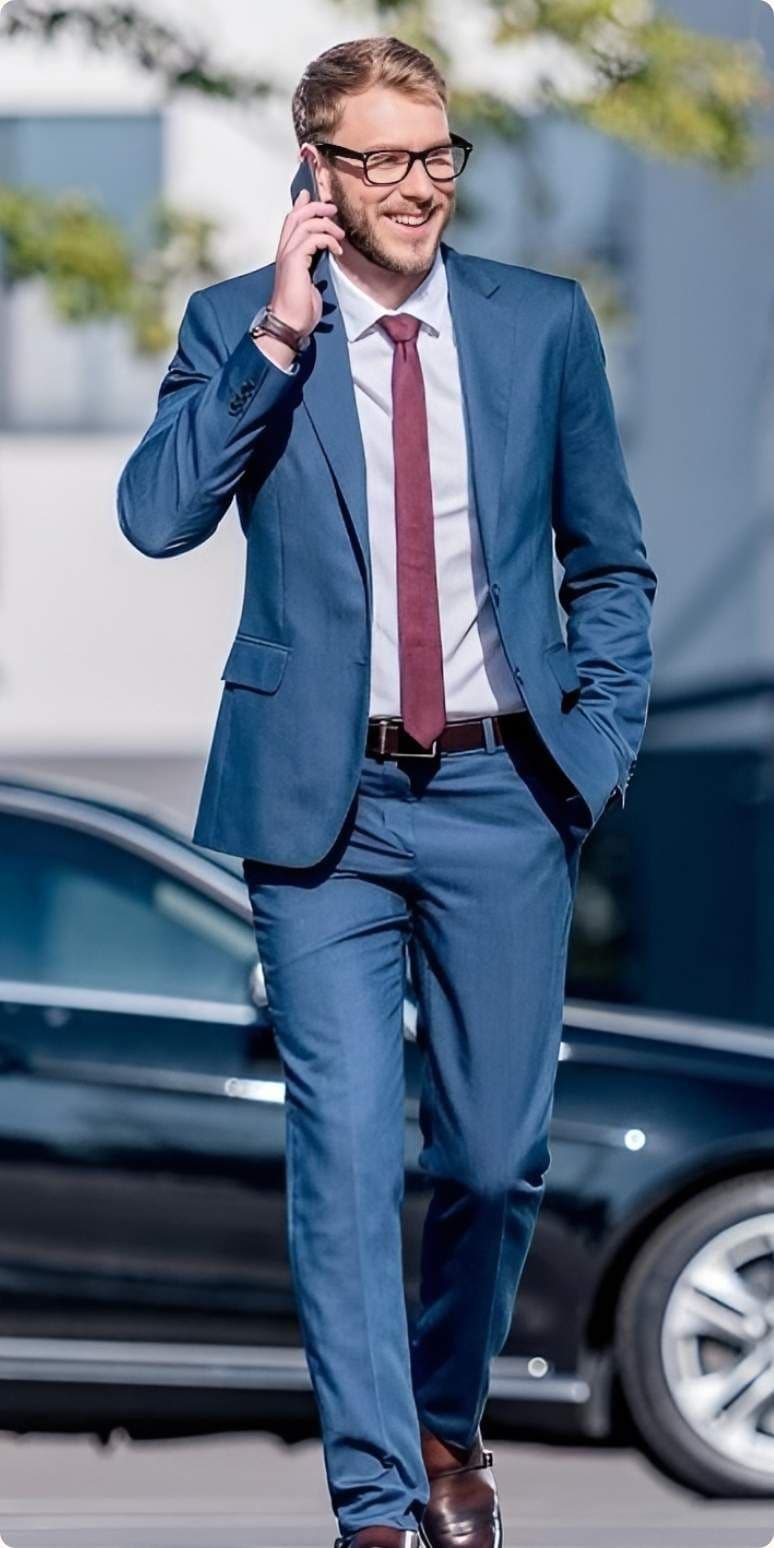 Passenger arriving to their destination