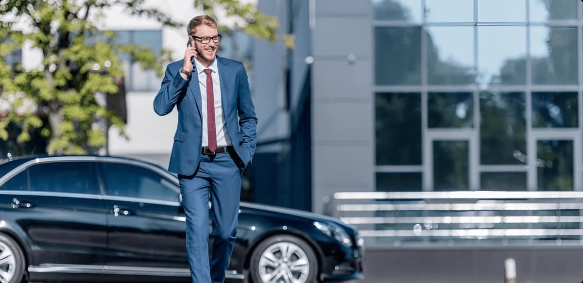 Passenger arriving to their destination